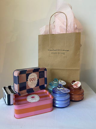 Seasonal Candle - 3oz Beam Glass